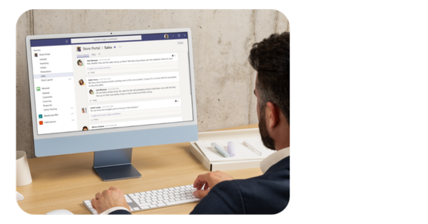 User on Microsoft Teams